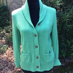 Lands End Cardigan small